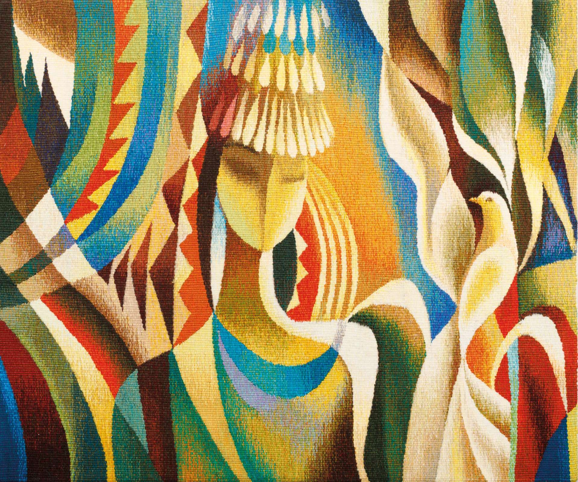 Girl with a Bird