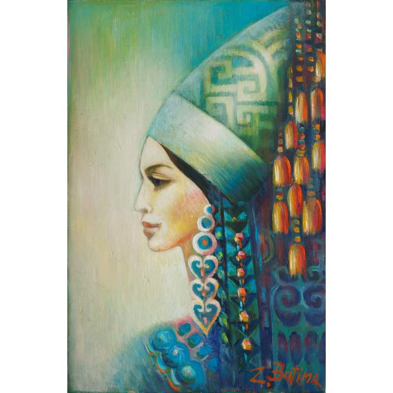 Madonna of the steppe